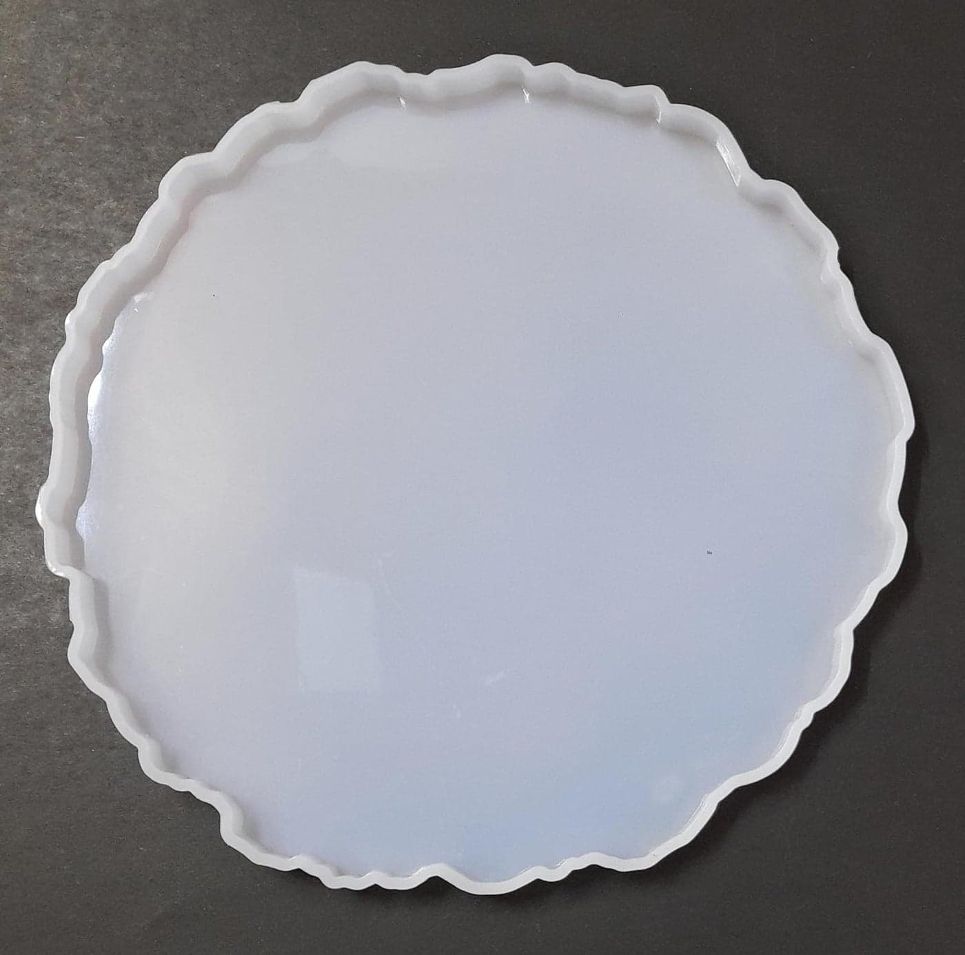 Ditya Craft Agate Round Silicone Resin Mold for Photo Frame 10 Inch