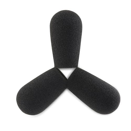 LEFXMOPHY Windscreen for Bose Proflight Series 2 Aviation Headset Mic Cover Spongue Pop filter 3-Pack Microphone Foam
