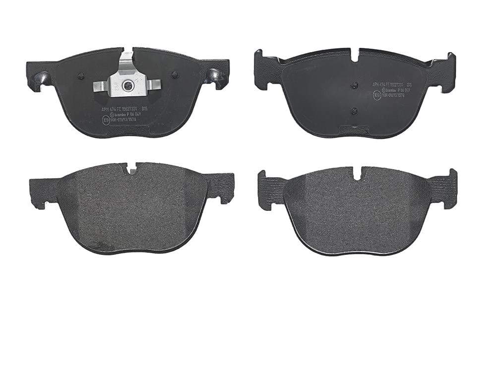 Brembo P06049 LowMet Front Disc Brake Pad Set BMW OE 34116852253