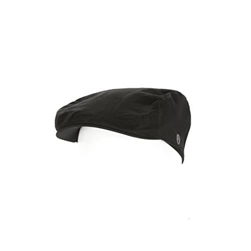 Chef Works Unisex Driver Cap, Black, Small/Medium