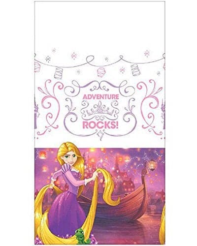 American Greetings Rapunzel 54 x 96 Plastic Table Cover