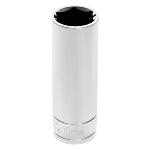 Performance Tool W32419 1/2 Drive 6-Point Socket, 19mm