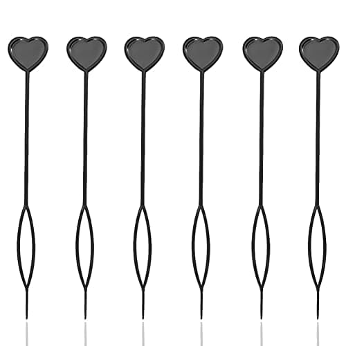 MagiDeal Quick Beader for Loading Beads/Automatic Hair Beader (6 Pack, Black)