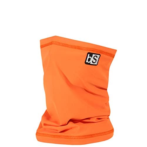 BLACKSTRAP The Tube – Dual Layer Cold Weather Neck Warmer & Ski Mask for Men & Women, Headwear that’s Breathable, Moisture-Wicking, and Wind-Resistant (One Size and Bright Orange)