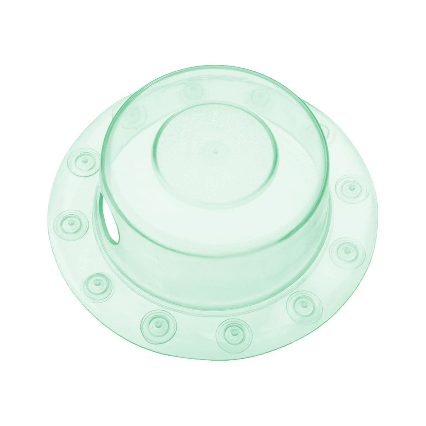 SlipX Solutions Bottomless Bath | Overflow Drain Cover for Tub | Best Gifts for Mom, Spa & Bath Accessories | Drain Block, Water Stopper Plug | Bath Essentials for Women | 4" Diameter, Green