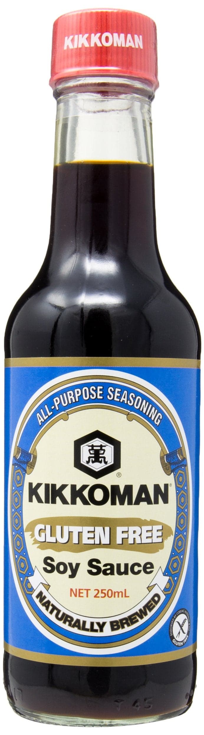 Kikkoman Gluten Free All -Purpose Seasoning Soy Sauce,250ml