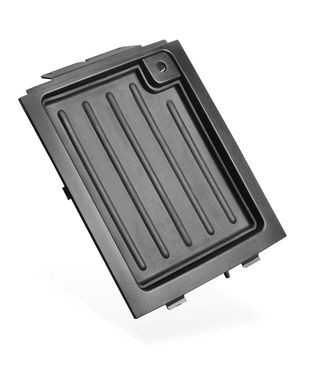 Dash Upper Center Bezel Panel Trim Tray Fit for Ford F150 2004 2005 2006 2007 2008, Replace# 4L3Z-15045G34-AAB 4L34-15044A92 4L3Z-15042A82-AAA, Dash Storage Tray with AUX Input