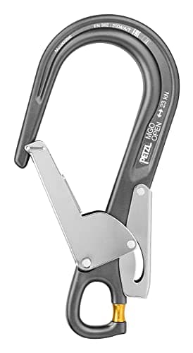 Petzl MGO Open 60 Gated Pelican Hook Connector Carabiner 60mm