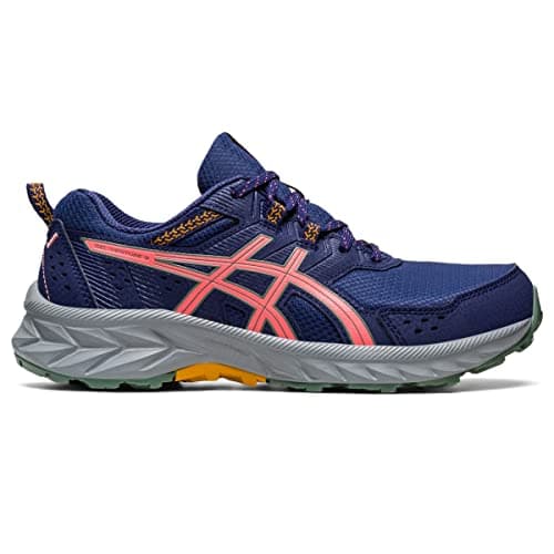 ASICS Women's Gel-Venture 9 Running Shoes, 6, Indigo Blue/Papaya