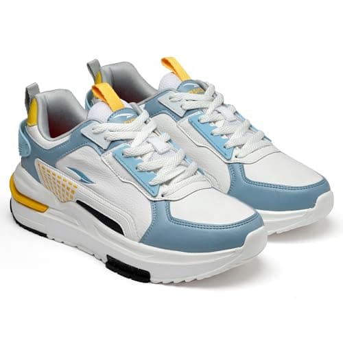 ASIAN Men's Casual White Sneaker,Sports Running Stylish Shoes for Men's & Boy's Sneaker-03 & Urban-05,UK 7