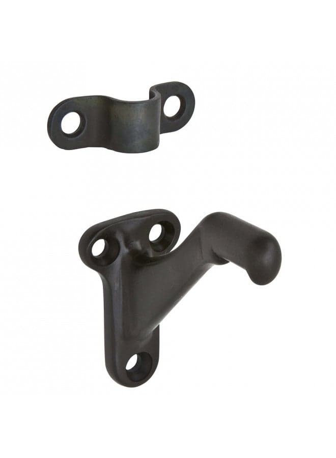 SCHLAGE Ives by Schlage 059A10B Hand Rail Bracket, Black
