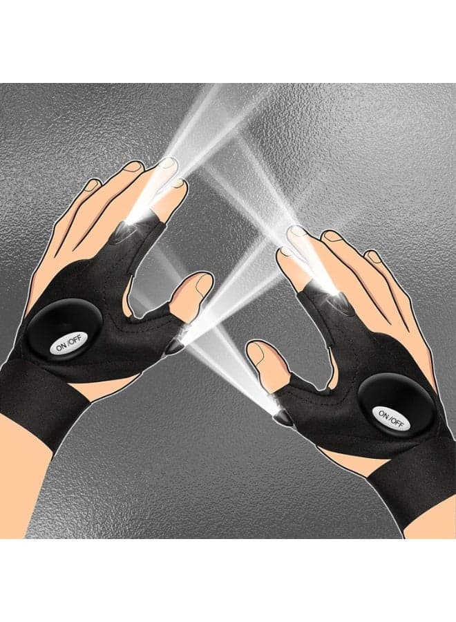 High-Tech Wearable Hand Lights Offering Ultimate Convenience for Dark Environments, DIY Projects, and Hands-On Work Without Holding a Torch