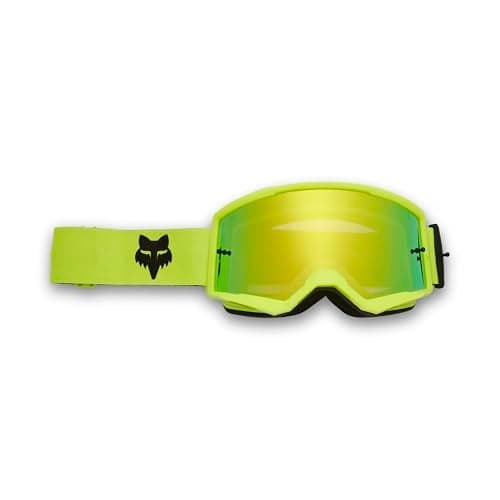 Fox Racing Unisex Main Motocross Dirt Bike Goggle, Fluorescent Yellow Spark, OS