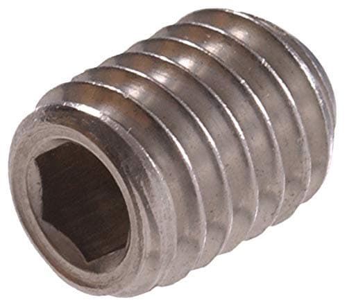 Hillman 4424 M6-1.00 x 6mm Metric Stainless Steel Socket Set Screw (10-Pack)
