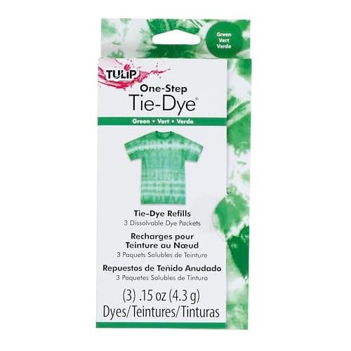 Tulip One-Step Tie-Dye Kit Dye Refill Packs, Green