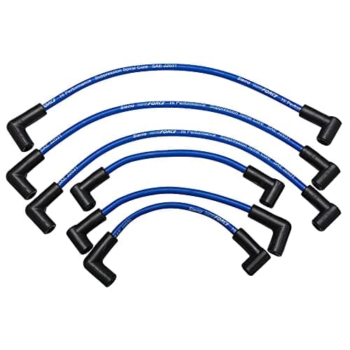 Sierra International 1888331 Premium MagForce Marine Spark Plug Wire Set for Mercruiser Sterndrive white