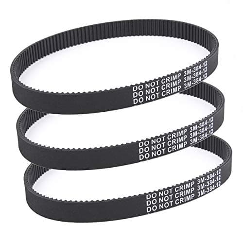 3pcs x Transfer Belts Replacement for Pulse Charger Electric Scooter Revolution City Skull HTD 3843M12 Belt