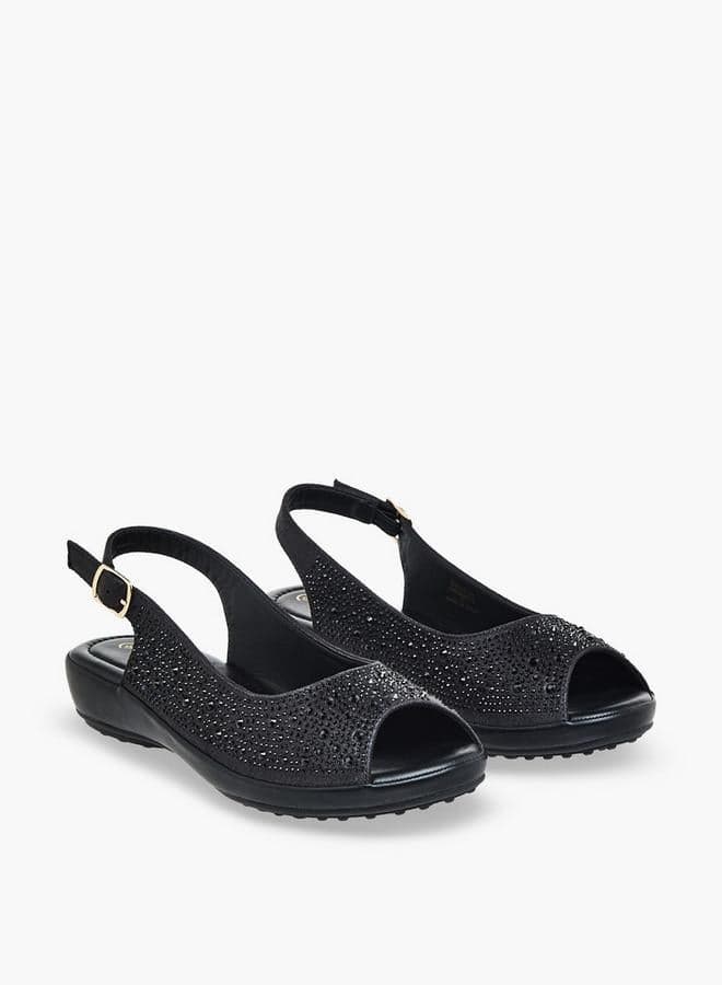 Women Embellished Comfort Sandals — 38