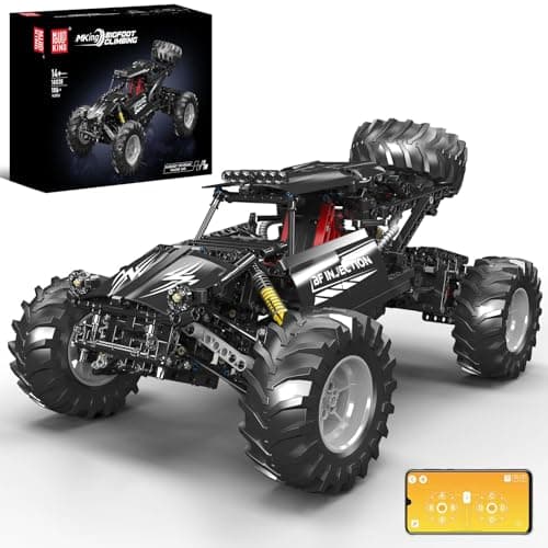 Mould King Bigfoot Climbing Car Building Kit Remote Control Buggy OffRoad Racing Car Toy Building Blocks Set for Adult 1016 Pieces