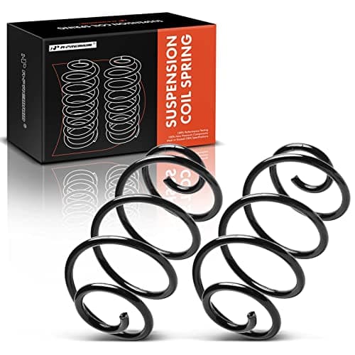 A-Premium 2Pcs Rear Coil Spring Set Compatible with Chevrolet Monte Carlo, Chevelle, El Camino & Oldsmobile Cutlass, Cutlass Supreme, F85 & Buick Skylark, Special & Pontiac Grand Prix & GMC Caballero