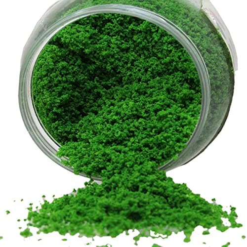 KRAFTMASTERS� 50 Grams Artificial Grass Powder Miniature Tree Snow Micro Garden Landscaping Decoration Craft DIY Accessories (50 Grams)