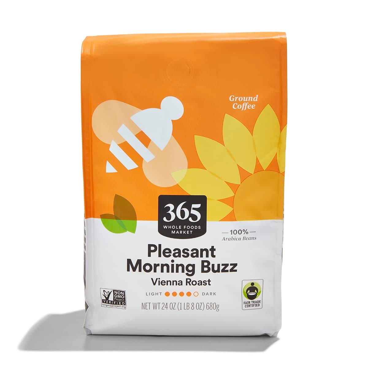 365 by Whole Foods Market, Pleasant Morning Buzz Ground Coffee, 24 OZ