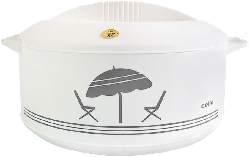 Cello Chef 3500 Deluxe Insulated Hot-Pot Casserole Warmer & Cooler, 3300 ml Capacity