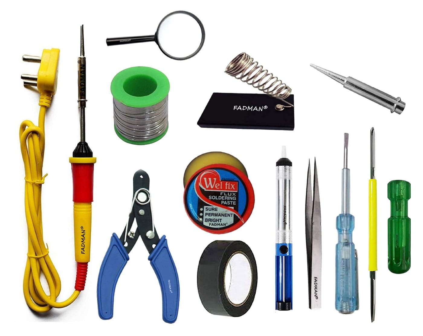 FADMAN SOLDERING IRON 25 W | BEST BUNDLE KIT | PACK OF 12 |