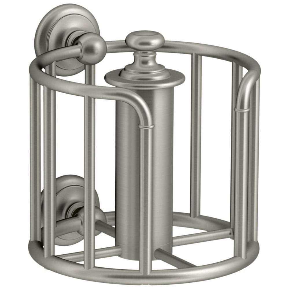 KOHLER K72576BN Artifacts Toilet Tissue Carriage Vibrant Brushed Nickel
