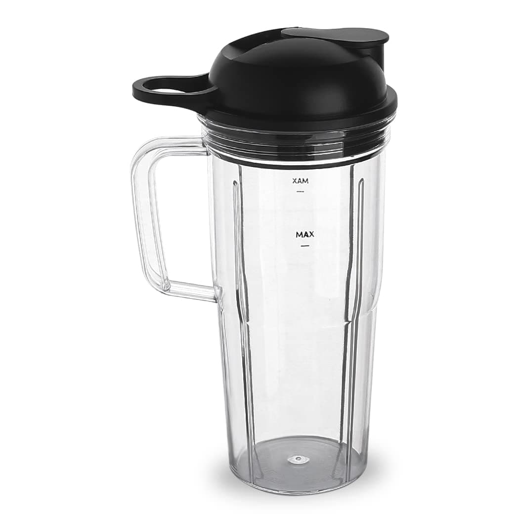 Joyparts Replacement Parts cup with ToGo Lid Compatible with NutriBullet Blender Combo NutriBullet Pro 1000 and NutriBullet Select 20 24oz travel cup