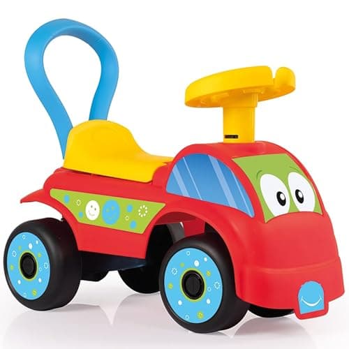 DOLU Walk Drive FoottoFloor Car Red Blue RideOn Toy Vehicle Horn Storage Seat PushPull Handle IndoorOutdoor Play Toddlers 12mo