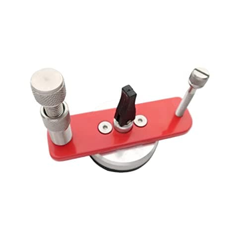ZrAutomch Automotive Tool Windshield Repair Bridge-Cracked Glass Rock Chip Repair Tool (Red)