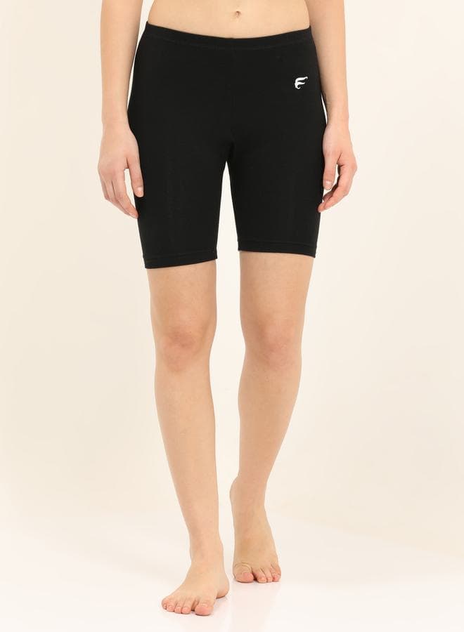 Logo Print Cycling Shorts