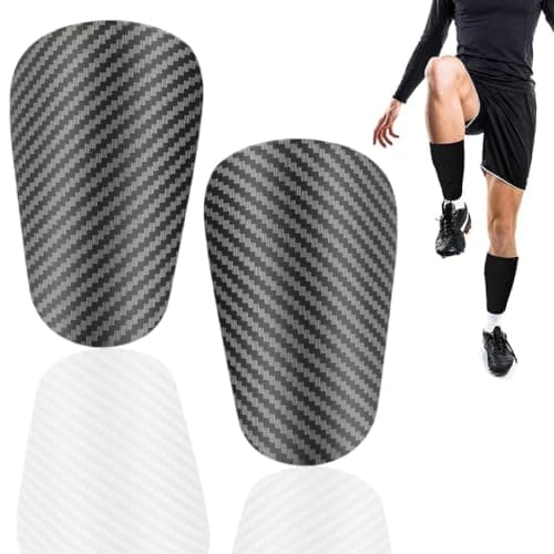 Proberos® Mini Football Shin Pads for Kid, Master Edition Shinguards Games Matches, Training, Basketball, Baseball, Cycling, Light Weight & Breathable Guard (L)