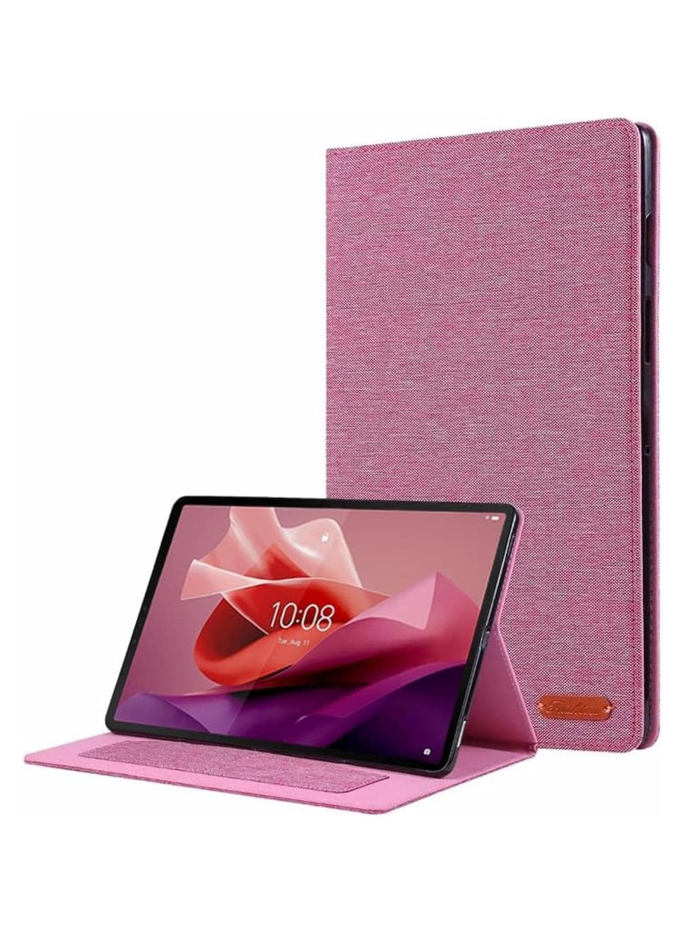 The case is compatible with Lenovo Tab P12 12.7-inch 2023 (TB-370FU/TB-371FC) TPU bumper folding stand Lenovo Tab P12 12.7 case with automatic wake up/sleep function