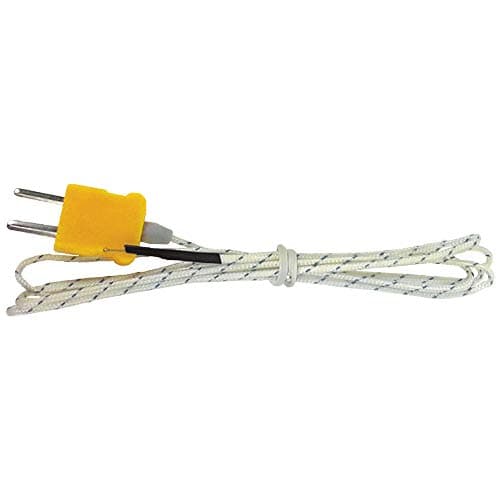 Klein Tools 69435 KType Thermocouple Replacement for Clamp and Digital MultiMeters with Lead or MiniPlug Inputs