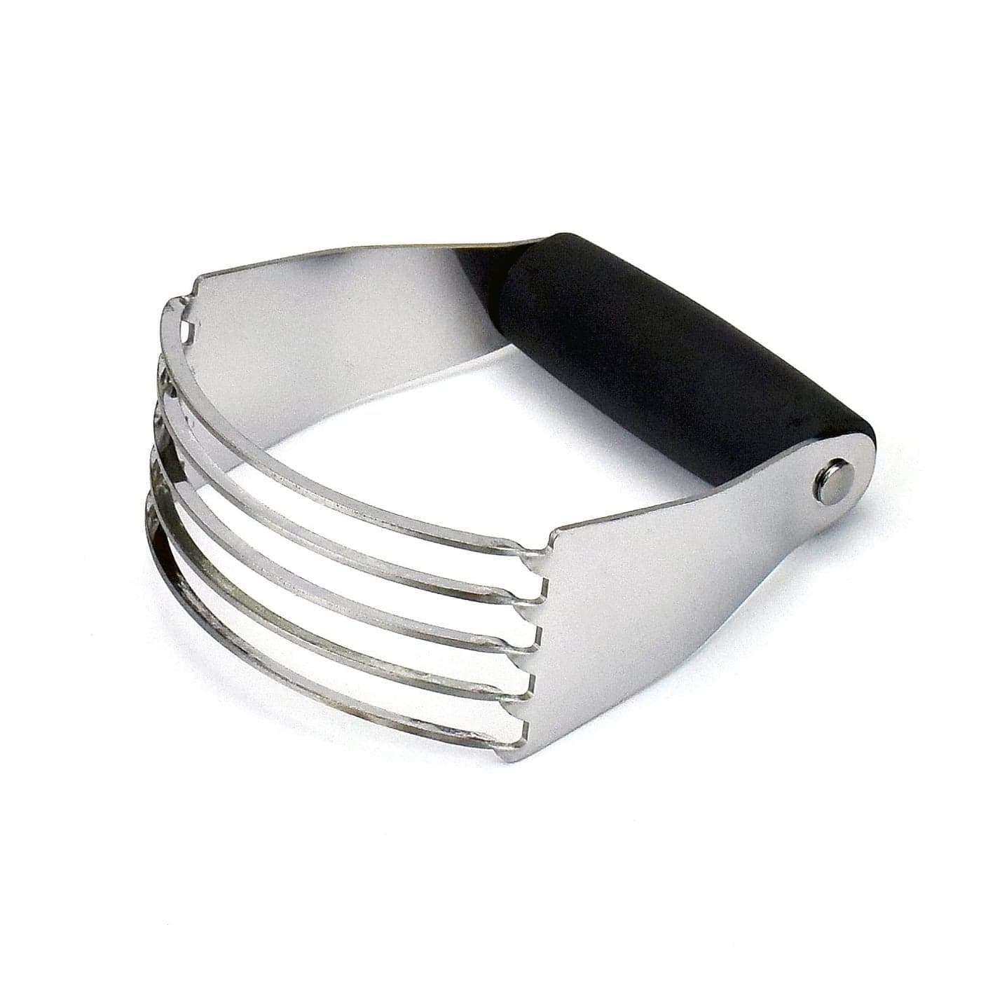 Dough Blender Heavy Duty Pastry Cutter Stainless Steel Butter Cutter Professional Baking Tool For Mixing Flour Butter Black