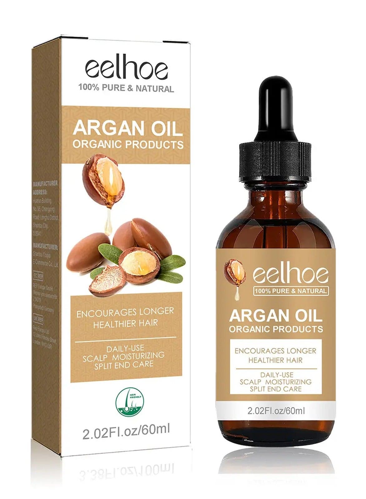 Argan Oil Hair Conditioner Anti-Hair Fall and Hair Strengthening Soften Hair Ends Nourishing Massage Scalp Care