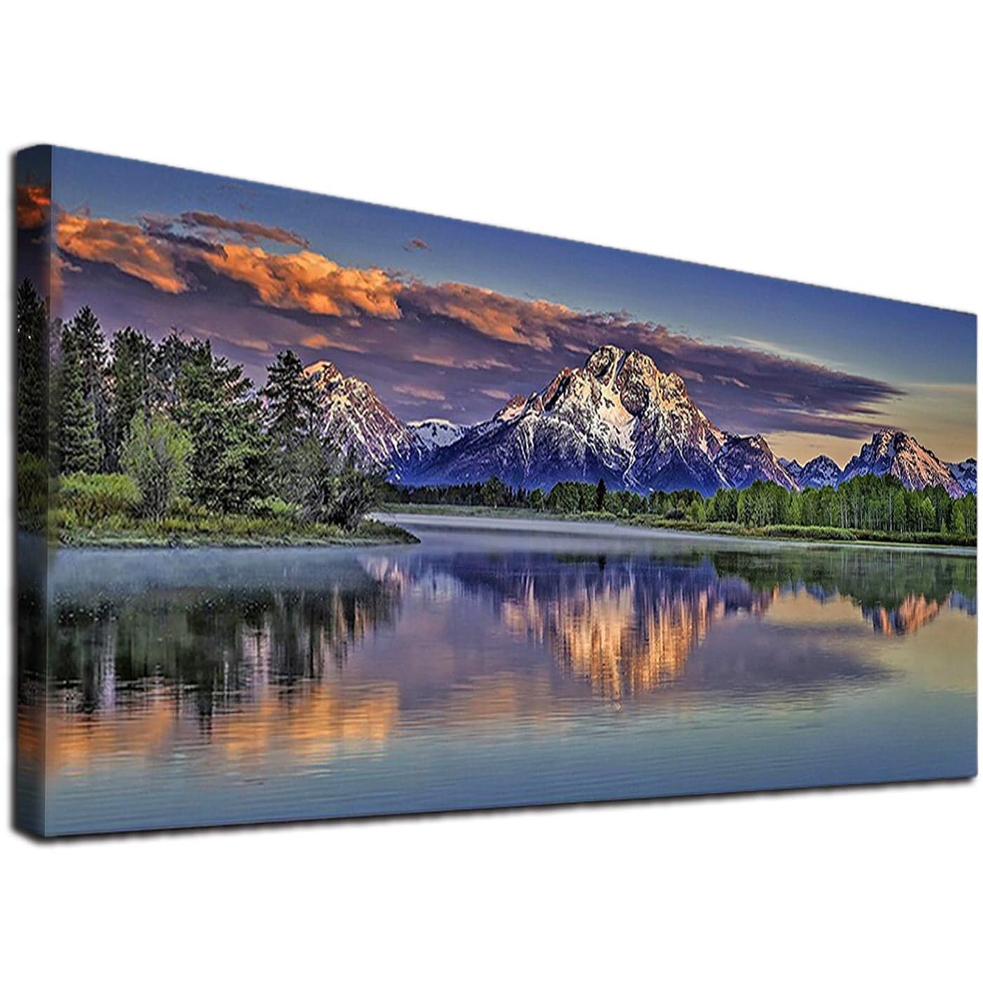 JATOK 5D Diamond Painting Kits for Adults DIY Large Mountain Full Round Drill 355 x 157 inch Crystal Rhinestone Embroidery Pictures Arts Paint by Number Diamond Art Kits for Home Wall Decor