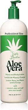 Triple Lanolin 590 ml Aloe Vera Hand and Body Lotion