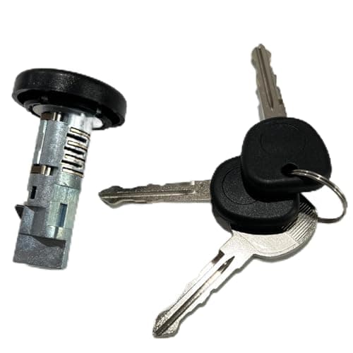 PMFCA Ignition Lock Cylinder with Keys for 20072014 Chevy Silverado Suburban Tahoe GMC Sierra Yukon Cadillac Buick Express Savana Replace 924796 No Chip
