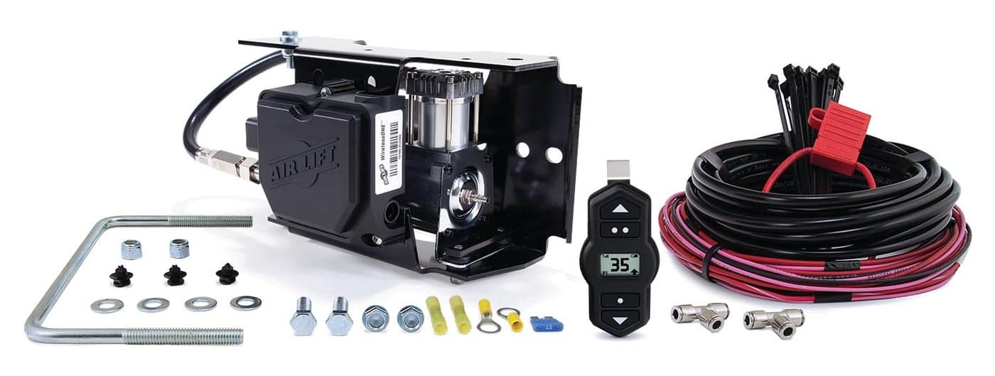 Air Lift WirelessOne 2nd Generation EZ Mount OnBoard Air Compressor with Mobile App 25980EZ