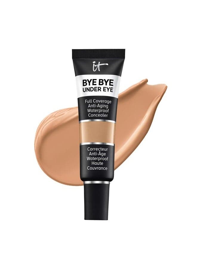 Bye Bye Under Eye Full Coverage Concealer - for Dark Circles, Fine Lines, Redness & Discoloration - Waterproof - Natural Finish – 32.0 Tan Bronze (C), 0.4 fl oz