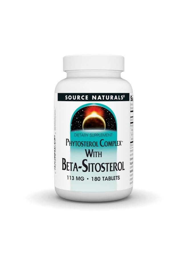 Phytosterol Complex with Beta-Sitosterol, Supports Healthy Cholesterol Levels*, 113 mg - 180 Tablets