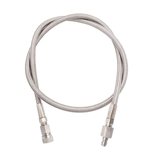Heyxire Paintball Airsoft PCP Air Pump Fill Hose 36 inch High Pressure Stainless Steel with Quick Fitting Male and FemaleSuit for Compressor to The Air Tanks