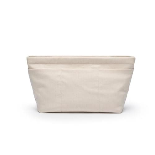 YONBEN Tote Purse Insert Handbag Organizer Shaper Handbag Liner Bag in Bag Divider Organizer Insert (M-With Zipper)