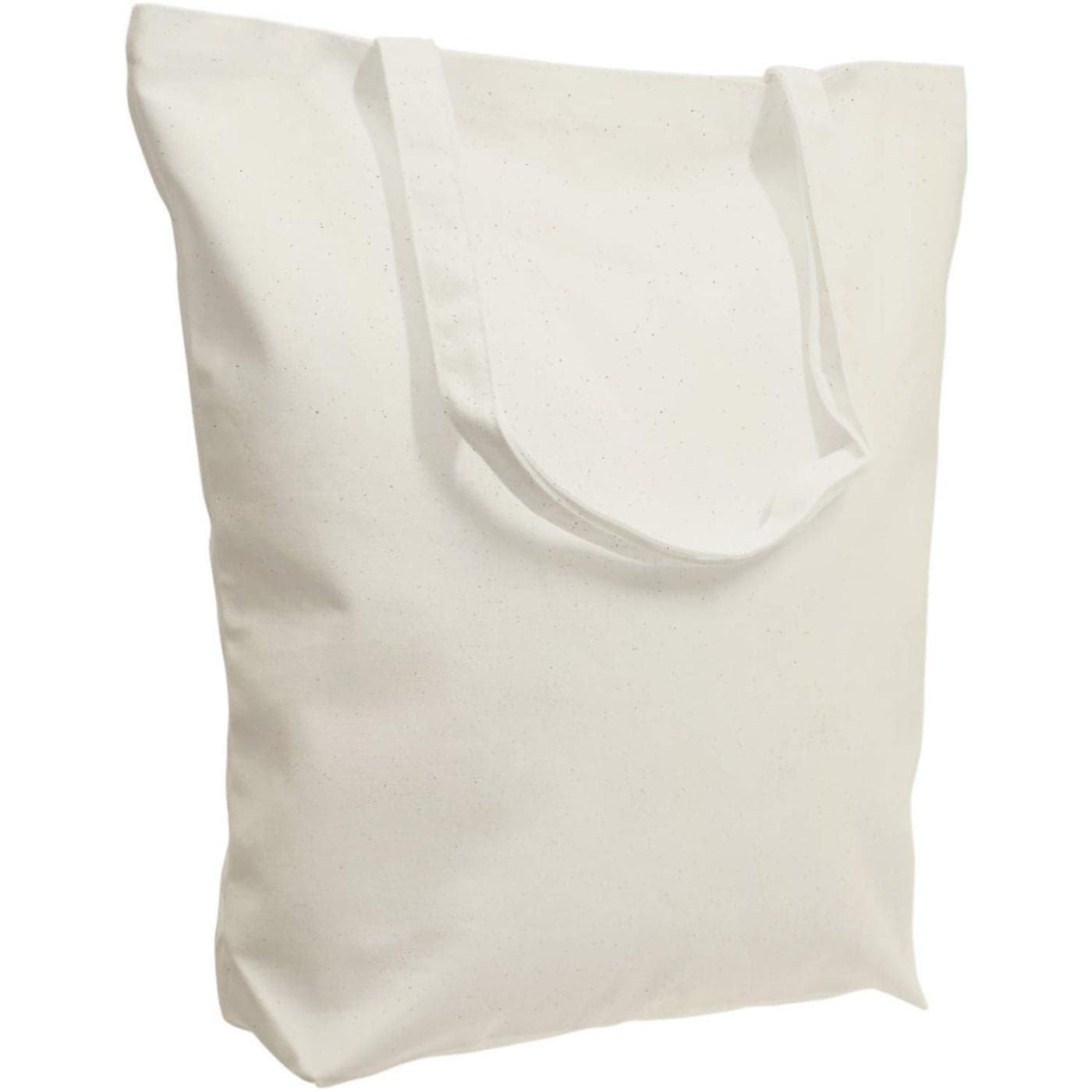 TOPDesign 2 6 12 Pack Super Strong Large 175x165x5 10oz Cotton Canvas Tote Bag Reusable Grocery Shopping Bags Blank Natural Bags for Crafts DIY Your Creative Designs Pack of 6
