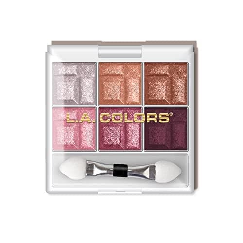LA COLORS 6 Color Eyeshadow Delicate CES463