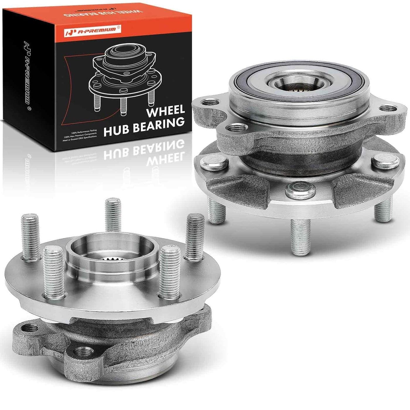 APremium 2 x Front Wheel Bearing and Hub Assembly with 5Lug Compatible with Toyota RAV4 0612 Corolla iM 1718 Prius V 1218 Scion tC 1116 xB 0815 iM 16 Lexus HS250h 1012