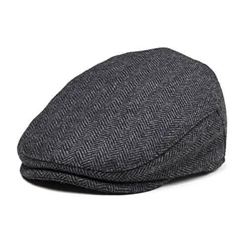 JANGOUL Kids Wool Tweed Newsboy Flat Cap Herringbone Boy Infant Toddler Child Youth Beret Hat (4-5T, Style2)